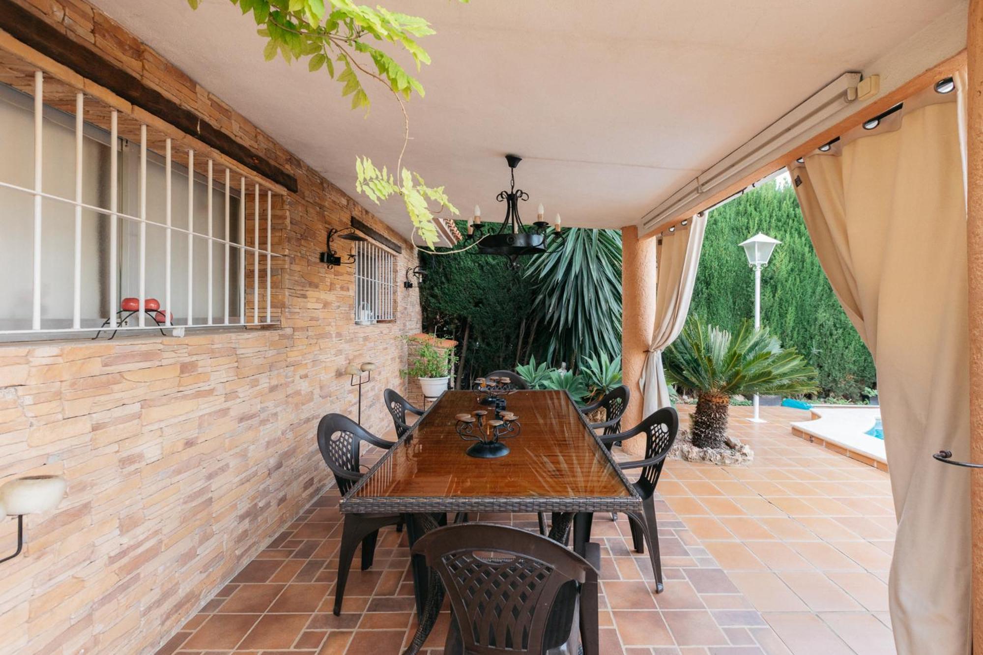 Chalet, Villa Rodeada De Naturaleza Piscina A Doce Klm De Valencia Y 7 Del Aeropuerto מראה חיצוני תמונה